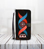 Cell Phone Wallet Case for Universal Models - FireFighter DNA