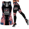Gift For Veteran Lover Female Veteran Tank Top And Leggings Set