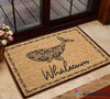 Whalecum Mat Welcome Mat LH