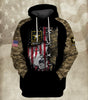 Armed Forces Camo Hoodie All Forces  Military Forces  Unisex Size Hoodie