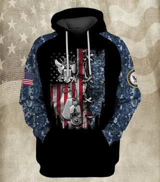 Armed Forces Camo Hoodie All Forces  Military Forces  Unisex Size Hoodie