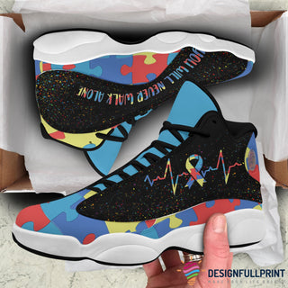 Autism Awareness You ll Never Walk Alone f Autism Awareness JD 13 Shoes HG Autism Gift