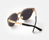 Unisex Skull Sunglasses Silver Frame - designfullprint