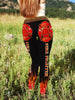 3D Firefighter Fire Rescue Leggings 005 - designfullprint