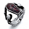 Gothic Skull Red Ring