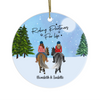 Riding Partners Ornament LH
