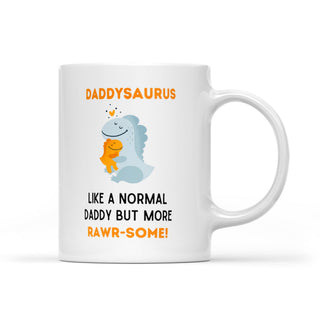 Daddysaurus Mug, Daddy Dinosaur Mug, Birthday Christmas, Gift for Dad Daddy, Gift for Father's Day