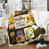Gift For Christian When I Rise Give Me Jesus God Blanket Quilt Blanket HG
