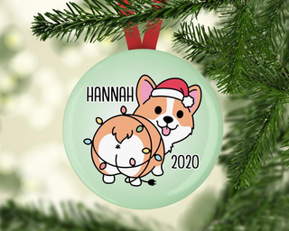 Cute Corgi Ornaments LH