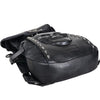 Skull Leather Backpack with Hood - designfullprint