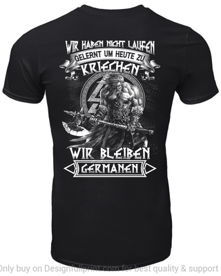 Gift For Viking Lover Germany Viking Tshirt HG