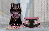 Widow Wife Shorts Set