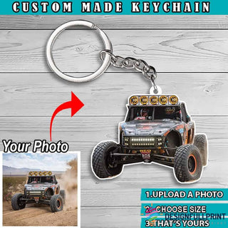 Personalized Photo Key Chain HG Gift For Farmer