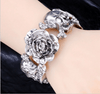 Flower and Skull Bracelet - designfullprint