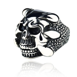 Punk Rock Mens Biker Ring - designfullprint