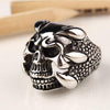 Punk Rock Mens Biker Ring