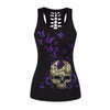 3D Printed Skull Black Tanks