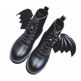 Autumn Winter Boots Side Wing - designfullprint