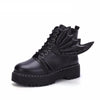 Autumn Winter Boots Side Wing - designfullprint