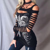 Bodycon Long Sleeve Wings