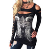 Bodycon Long Sleeve Wings