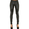 Sexy Faux Leather Black Pants - designfullprint
