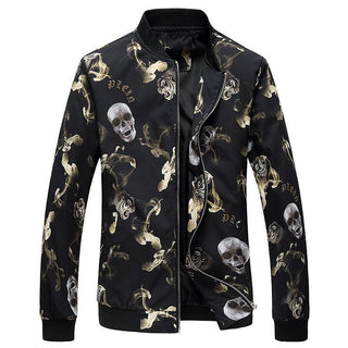 Men's Skull Jacket - designfullprint