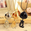 Skull Head Charms Chain Necklaces - designfullprint