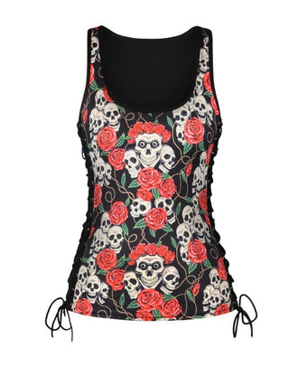 Skull Tank Top - designfullprint
