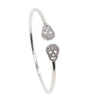 Antique Silver Color Skull Bracelet - designfullprint