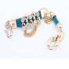 Crystal Skull Multi-Color Charm Bracelets