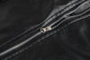 Men Leather Jacket Motorcycle Jacket Black
