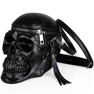 Skeleton Head Black Skull Bags - designfullprint