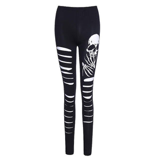 Skull Leggings - designfullprint