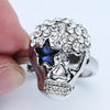 Crystal Luxury Women's Skull Zircon Engagement Ring
