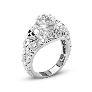 Skull Skeleton Hand Ring