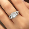 Skull Skeleton Hand Ring