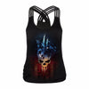 Hollow Out Sexy Vest 3D Tops