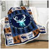 Blanket  Deer To The Forest I Go
