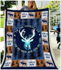 Blanket  Deer To The Forest I Go