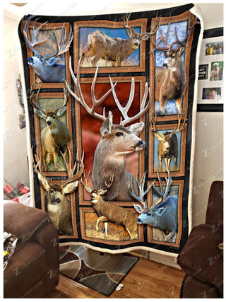 Blanket Mule Deers