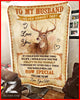 MK Blanket Deer Husband How Special You Are