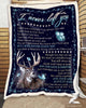 Deer Blanket I Never Left You