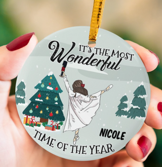 Ballet Wonderful Time Of The Year Ornament LH