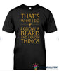 I Know Things Beard Shirt Beard T Shirt LH Beard Gang Shirt Funny Beard Shirts Beard Shirts For Him Presents For Men