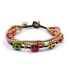 Skull Copper Beaded Stone Bracelets