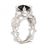 Human Bone Skull Ring