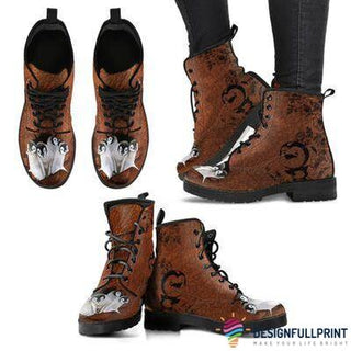 Leather Penguin Boot LH Original Penguin Boots Penguin Mens Boots Animal Print Boots