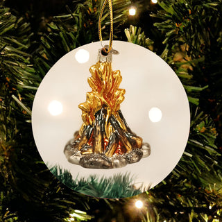 Gift For Camper Camping Christmas Ornament LH