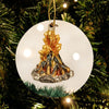Gift For Camper Camping Christmas Ornament LH